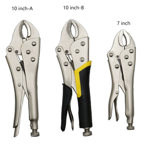 7 “ 10 Inch Pliers Locking Pliers Adjustable Vigorous Plier  Clamp Locking  Vice  Long Nose Plier Welding Tools ► Photo 1/5