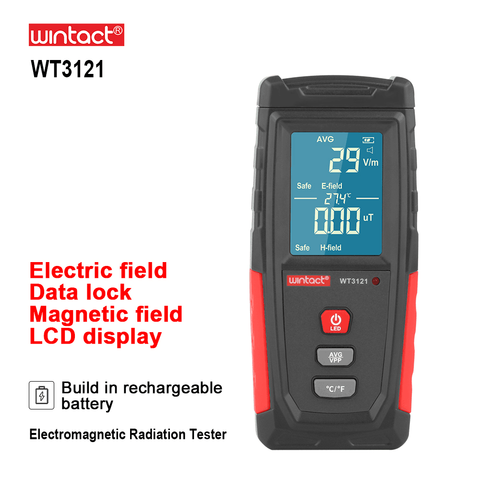 RZ Electromagnetic Field Radiation Detector Tester Emf Meter Rechargeable Handheld Portable Counter Emission Dosimeter Computer ► Photo 1/6