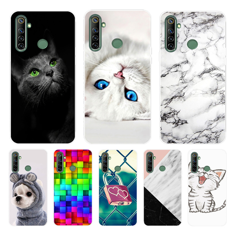 For Realme 6 Pro 6s 6i Case Silicon Soft TPU Back Phone Cover For OPPO Realme6 6Pro Realme6Pro bumper Skin shockproof cute ► Photo 1/6