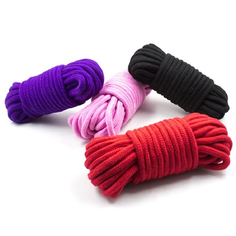 Soft Cotton Rope BDSM Bondage Shibari Restraints,Rope Cord Binding Binder Restraint, SM Play Adult Sex Toys For Couples chastity ► Photo 1/6