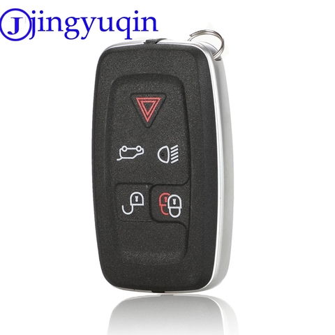 jingyuqin 5 Button Key Housing For LAND ROVER RANGE ROVER SPORT LR4 Vogue 2010-2013 Remote Keychain Cover Cover ► Photo 1/6