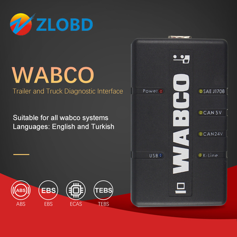 2022 Newly WABCO DIAGNOSTIC KIT (WDI) WABCO Trailer and Truck Diagnostic Interface Shipping Free ► Photo 1/6