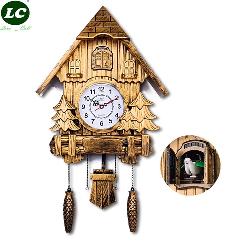 Cuckoo Clock Fashion Living room Resin Wall clock 20inch Alarm clock Swing Watch Modern brief ► Photo 1/6