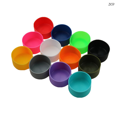 JCD 7.3cm Practical For Water Bottles Sport Skid Resistance Home Use Cup Bottom Cover Anti Slip Sleeve Coasters Silicone Boot ► Photo 1/6