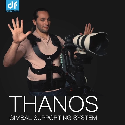 DF DIGITALFOTO THANOS gimbal supporting system Spring Shock Absorber Arm and vest Steadicam for  DJI Ronin S Crane 2 Moza Air 2 ► Photo 1/6