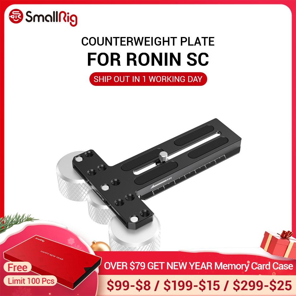 SmallRig DSLR Camera Gimbal Ronin SC Plate Counterweight Mounting Plate for DJI Ronin-SC Stabilizer fr Video Balance Adjust 2420 ► Photo 1/6