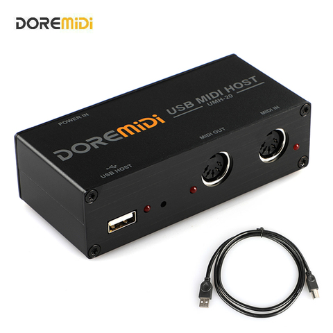 DOREMiDi High-Speed USB MIDI Host Box MIDI Host USB to MIDI Converter ► Photo 1/6