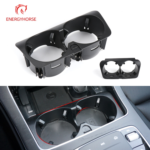 Center Console Insert Drinks Cup Holder For Benz W205 W213 W253 W447 2056800691 Car Interior Accessories Parts For C E GLC Class ► Photo 1/6