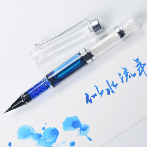 high quality plastic popular BR Nib Fountain Pen Ink Piston Stationery Office School Supplie ► Photo 1/6