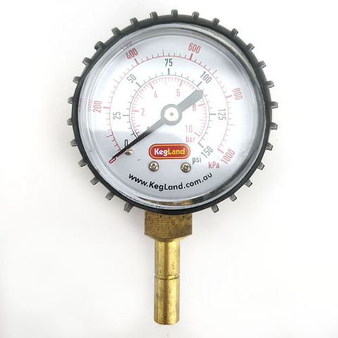 8mm 5/16 Push in Pressure Gauge 0-150psi ► Photo 1/5