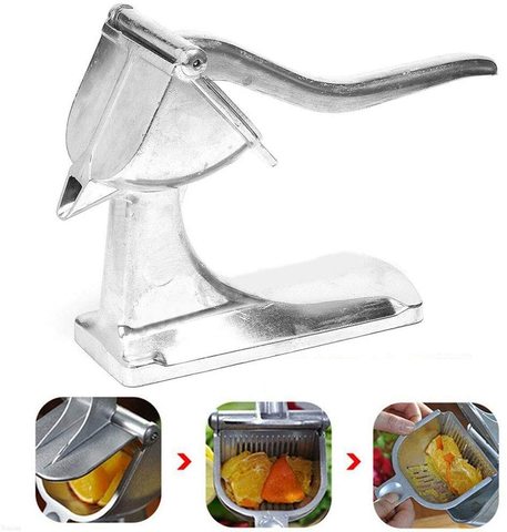 Aluminium Manual Hand Juicer, Fruit Squeezer Heavy Duty Orange Lemon Pomegranate Juice Extractor Hand Press Squeezer ► Photo 1/6
