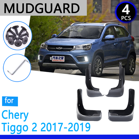 Mudguards fit for Chery Tiggo 2 3X 2017 2022 Car Accessories Mudflap Fender Auto Replacement Parts ► Photo 1/6