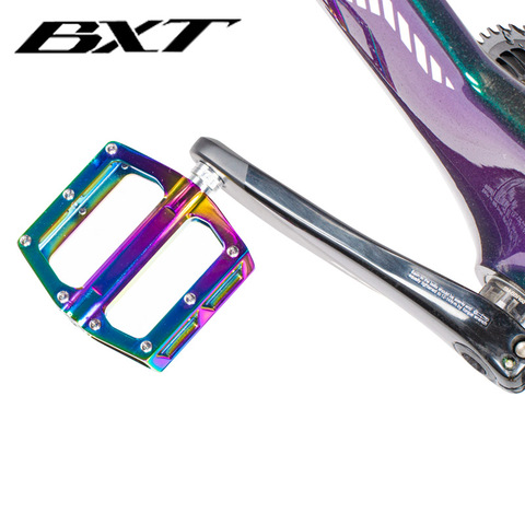 BXT Ultralight Aluminum Alloy Bicycle Pedals MTB Mountain Road Cycling Bike Pedals Mountain bicycle parts Free shipping ► Photo 1/6