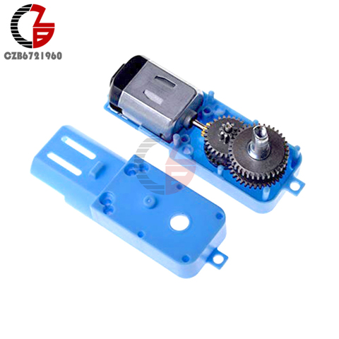 1:90 110RPM 3V-36V Metal DC Gear Motor Single Shaft Axis Brushless DC Motor for Arduino Fan Robot Smart Car Toys DIY ► Photo 1/6