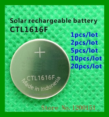 CTL1616 CTL1616F 1616 CTL Solar rechargeable battery ► Photo 1/1