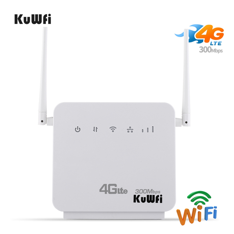 Unlocked 300Mbps Wifi Routers 4G LTE CPE Mobile Router with LAN Port Support SIM card and Europe/Asia/Middle East/Africa ► Photo 1/6