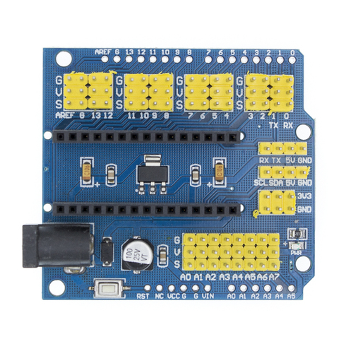 UNO Shield / Nano Shield for NANO 3.0 and UNO R3 duemilanove Expansion board ► Photo 1/6