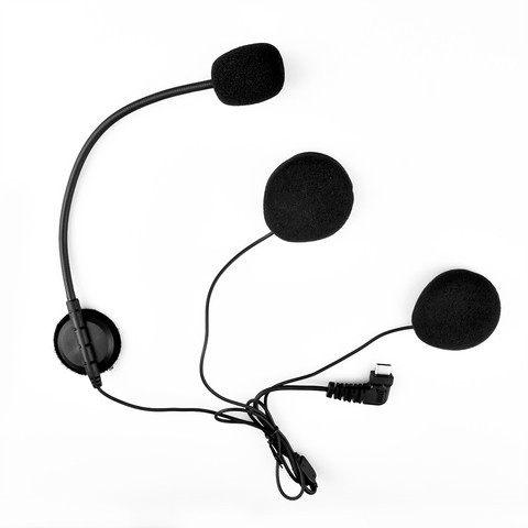 Fodsports BT-S2 S3 Helmet Intercom Headset Earphone type-c Interface Motorcycle Wireless Bluetooth  Interphone Hard/Soft Mic ► Photo 1/6