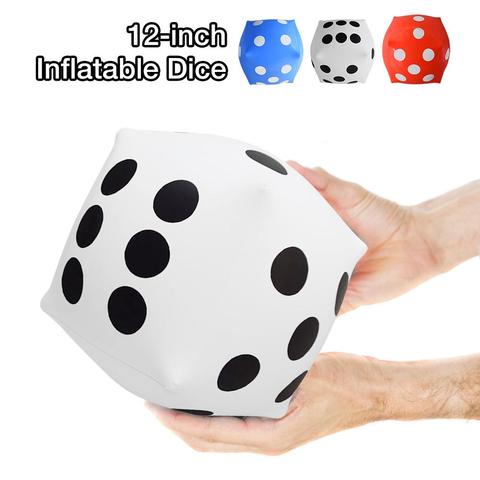Dice Educational toys 30cm Child toy inflatable Dice Jumbo Large Inflatable Dice Dot Diagonal Toy Party Air ► Photo 1/6