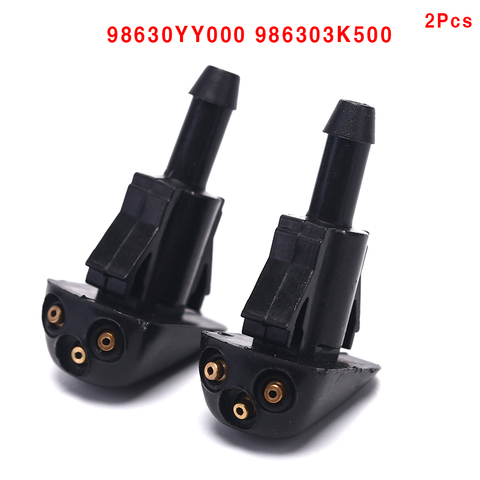 2 Pcs Auto Car Plastic Windshield Washer Wiper Water Spray Nozzle Vehicle Car Accessories ► Photo 1/6