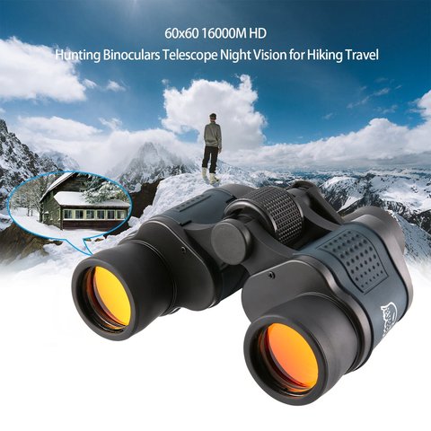 Spotting Binocular 60x60 3000M Zoom HD Night Vision Hunting Binoculars Telescope Theater Hunting Binoculo visor nocturno caza ► Photo 1/6