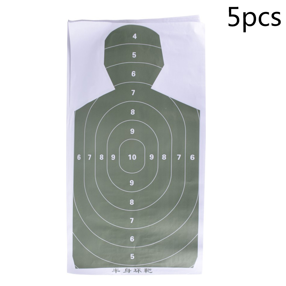 10/20pcs Shooting Targets With Reactive Self-Stick Splatter Paper