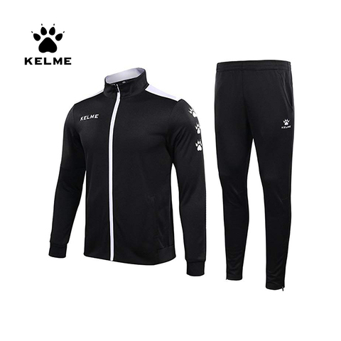 KELME Men's Sportswear Warm Tracktuit Jacket Sweatpants Running Sets Jogging Suits Male Joggers Fitness Sport Suit Men 3771200 ► Photo 1/6