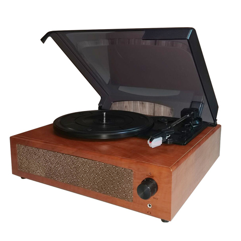 Portable speaker retro phonograph gramophone vinyl record player Classic turntable playback Built-in Stereo Speaker 33/45/78RPM ► Photo 1/6