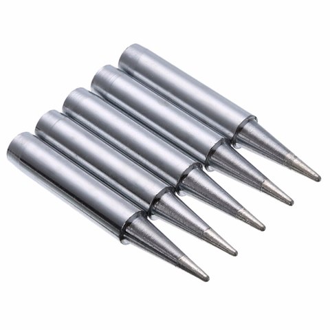 5Pcs/Lot 900M-T-B Copper Soldering Iron Tips Lead Free Solder Welding Tools For 936/937/938/969 Soldering Station ► Photo 1/5