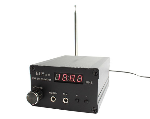 0.5W 87.5-108MHZ Stereo FM transmitter power adjustable(50MW、100MW、200MW、0.5W) ► Photo 1/1