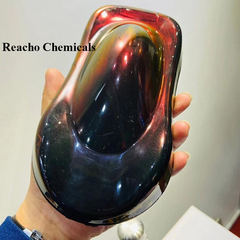 Black To Red Bright Chameleon Powder Optical Color changed Mirror Pearl Effect Pigments for Nail Enhancement Coating 1gram/bag ► Photo 1/6