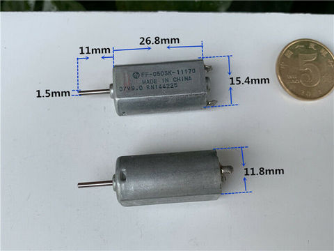 Used MABUCHI FF-050SK-11170 Motor D/V 9.0 DC 3V 6V 9V 13600RPM High speed Electric Motor For Car AV DVD Player ► Photo 1/5