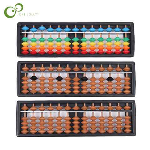 Abacus Montessori Toy 7-15 Digits Kid Learning Math Arithmetic Toy Chinese Traditional Abacus Educational Toys for children GYH ► Photo 1/6