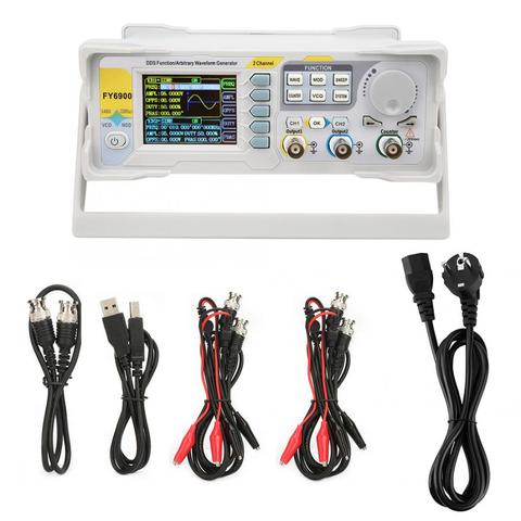 FY6900 Signal Frequency Meter Sine 0-20 MHZ 2.4in TFT Screen Multi-Functional Digital Signal Generator Signal Counter ► Photo 1/6