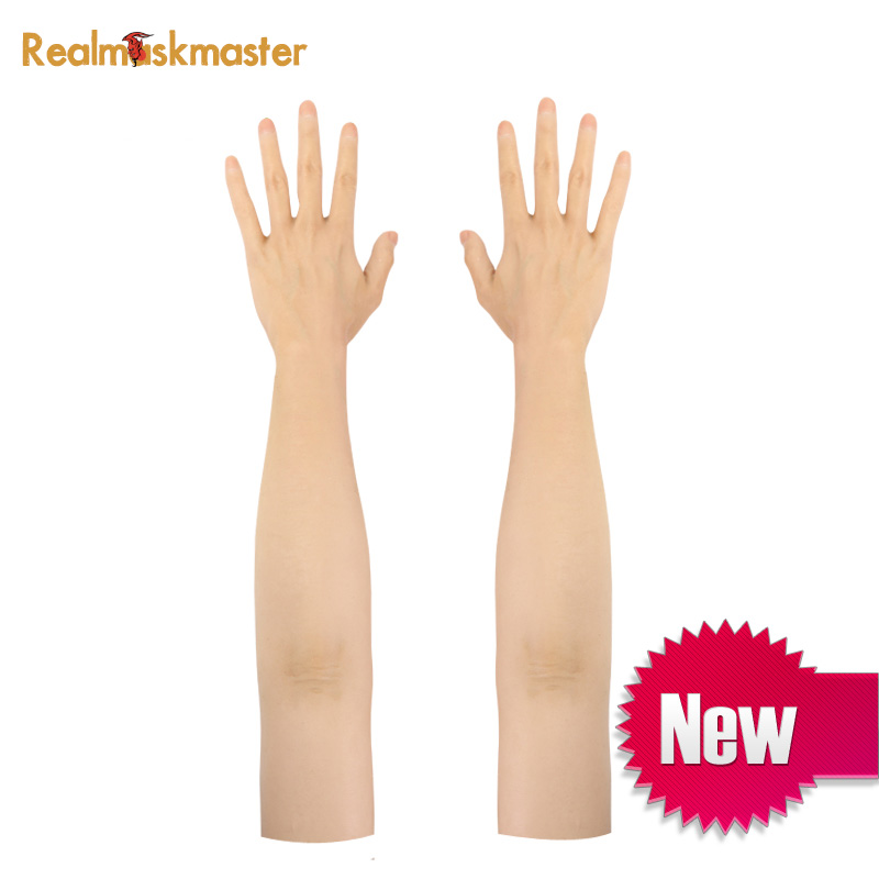 Realistic Silicone Male Gloves - Silicone Masks, Silicone Muscle-Smitizen