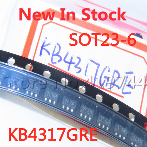 10PCS/LOT Quality 100% KB4317 KB4317GRE SOT23-6 SMD LED backlight boost chip ZL54 ZL5P In Stock New Original ► Photo 1/3