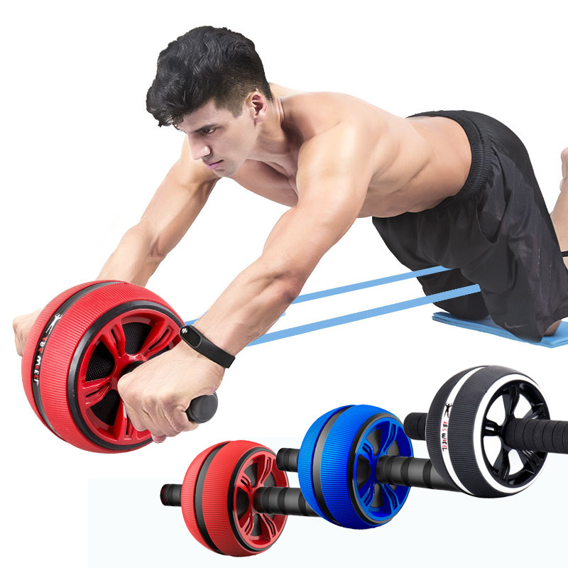 Abdominal ABS Exercise Body Fitness Training Machine Wheel Roller Gym Tool 