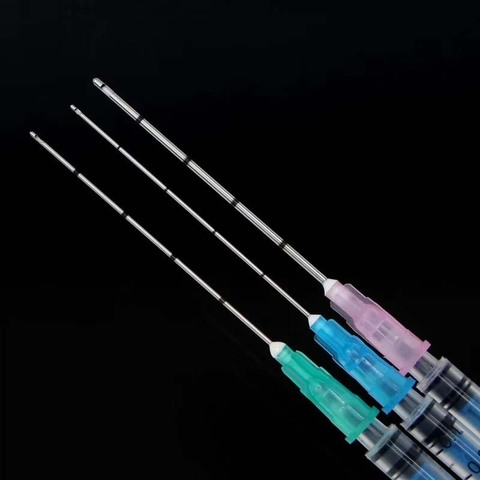 Free Shipping , Plain Ends Notched Endo Disposable Syringe Needle 18G 21G 22G 23G 25G 27G 30G , 2pcs/pack * 10 packs ► Photo 1/6