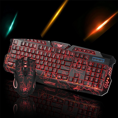 Buy Online Behatrd Ergonomic Keyboard Mouse Set Gaming Keyboard And Mouse Mechanical 104keys Rgb Backlight Keyboard Mice Combo For Computer Alitools