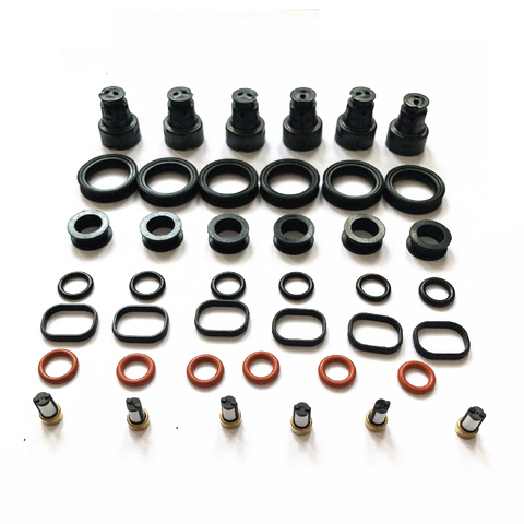 6 Sets For Lexus RX300 Fuel Injector Repair Service Kits For Part 23209-20020, 232090A010, FJ10303, FJ10542 For AY-RK101 ► Photo 1/2