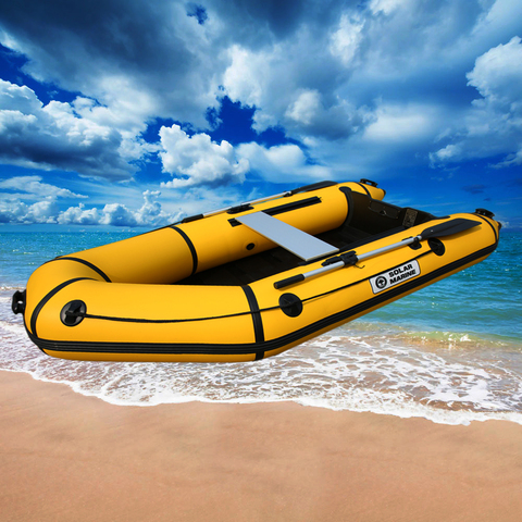 4 person 2.8M length PVC material professional inflatables boat fishing inflatable laminated wear resistan ► Photo 1/6