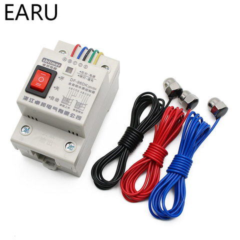 DF-96DK Automatic Water Level Controller Switch 10A 220V Tank Liquid Level Detection Sensor Porbe Water Pump Controller Control ► Photo 1/6