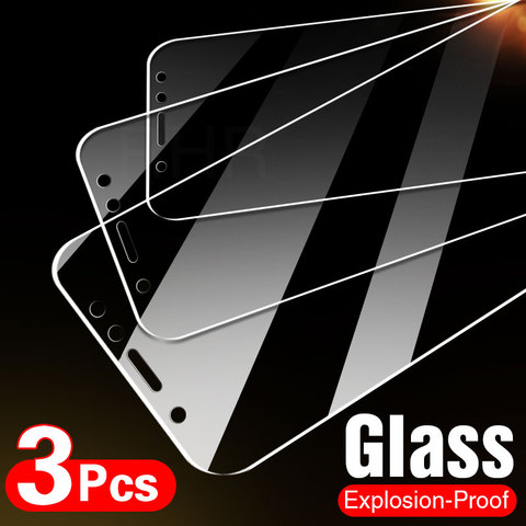 3Pcs Tempered Protective Glass on For Huawei P20 Lite Pro P30 P40 P10 Plus Screen Protector For Mate 10 Pro 20 lite Glass Film ► Photo 1/6