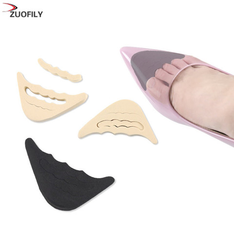 2PCS New Hot  Forefoot Insert Pad For Women High heels Toe Plug Half Sponge Shoes Cushion Feet Filler Insoles Adjustment Pads ► Photo 1/6