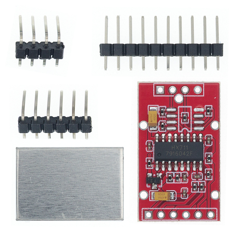 HX711 Dual-channel 24-bit A/D Conversion Weighing Sensor Module with Metal Shied ► Photo 1/6