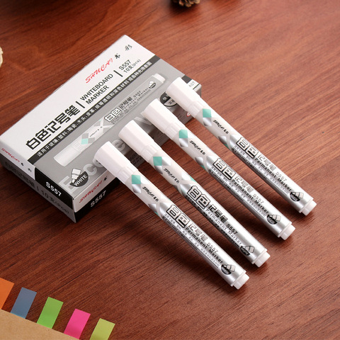 1/3PC Permanent Marker White Oil Ink Marker Pen Stationery 2.5mm Round Head Paint Pen Office School Marker Tire Pen Supplies ► Photo 1/3