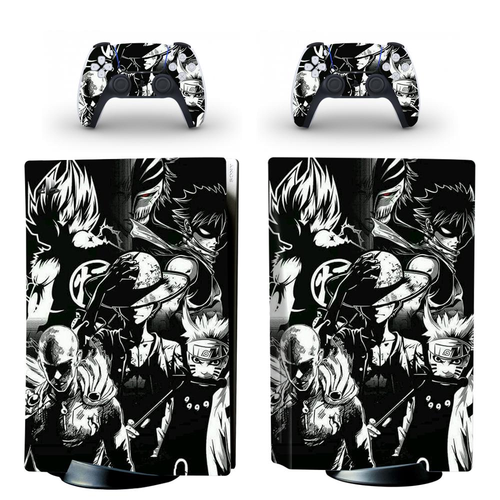 Crash Bandicoot PS5 Digital Edition Skin Sticker Decal Cover for  PlayStation 5 Console and 2 Controllers PS5 Skin Sticker