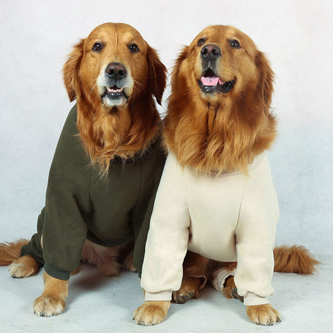Medium Large dog Clothes for pets Dog autumn and winter pajamas Big dog pajamas Pet clothing ► Photo 1/6