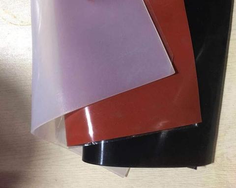 1mm/1.5mm/2mm Red/Black Silicone Rubber Sheet 250X250mm Black Silicone Sheet, Rubber Matt, Silicone Sheeting for Heat Resistance ► Photo 1/4