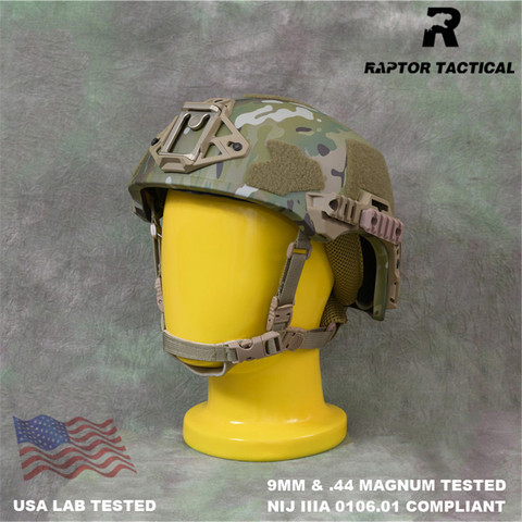 Raptor Tactical Wendy EXFIL SL Style Ballistic Helmet NIJ IIIA 3A 0106.01 ISO EPIC High Cut Aramid Twaron Bulletproof Helmet ► Photo 1/6